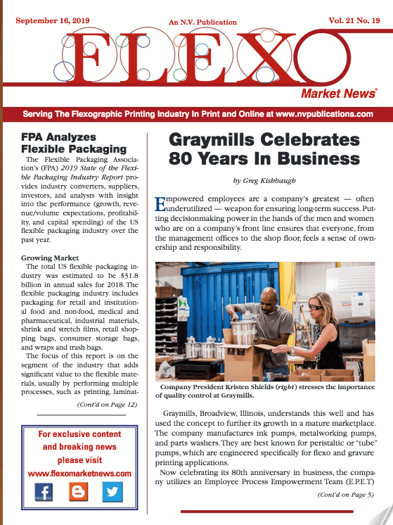Graymills In The News 9-19-2019 Flexo Market News